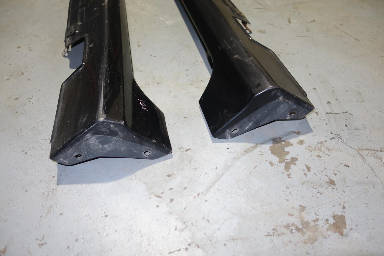 JDM Acura RL Modulo Optional Side Skirts Rocker Panels KB1 2005 2006 2007 2008
