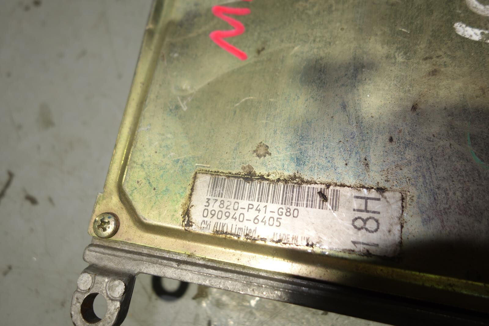 JDM 92-95 Honda Prelude H23A DOHC Non VTEC A/T ECU 37820-P41-G80 Automatic OBD1