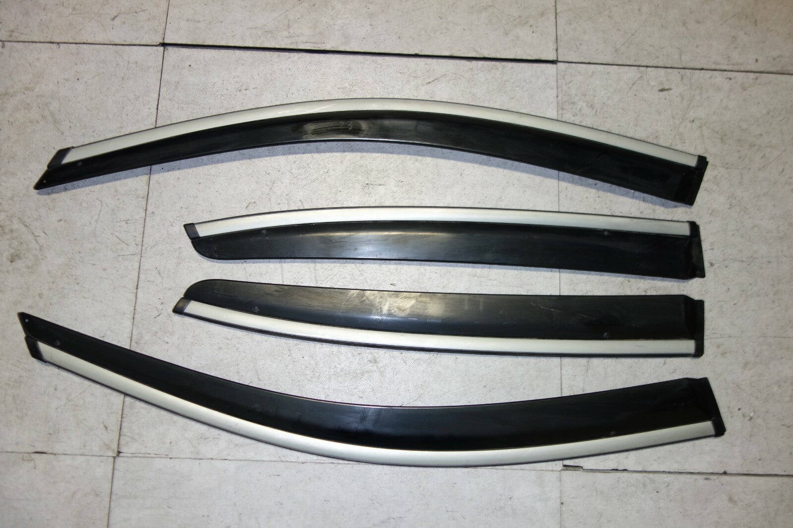 JDM 2008-2012 HONDA INSPIRE ACCORD CP3 WINDOW VISORS OEM RAIN GUARDS RARE