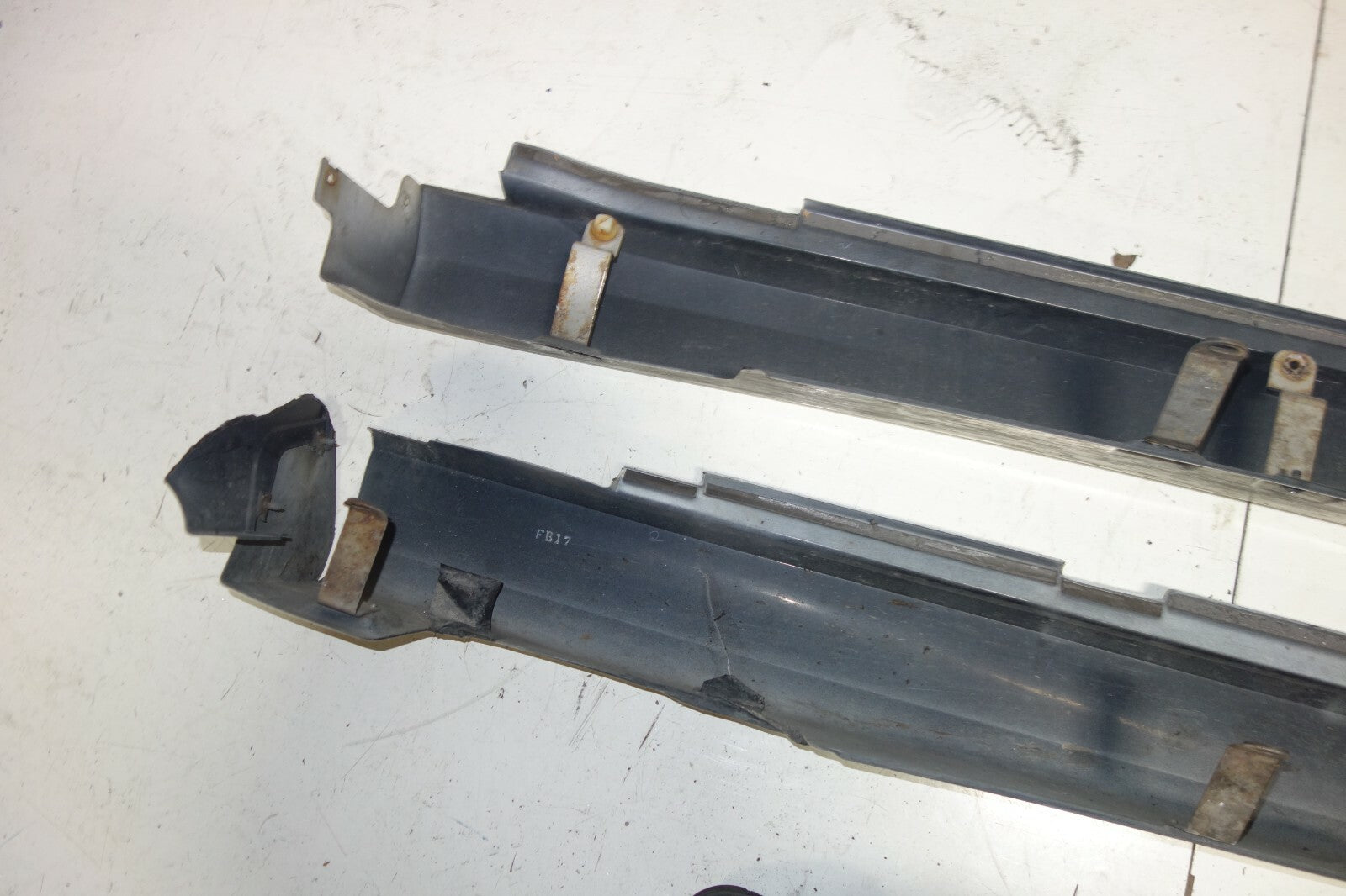 JDM Honda Accord Mugen Side Skirts Rocker Panels 2003 2004 2005 2006 2007 UC1