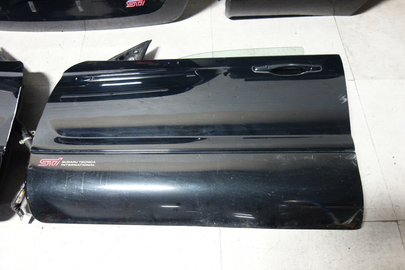 JDM Subaru Forester SG9 STi Front Rear Doors Hatch Panel Guard Spoiler 2006-2008