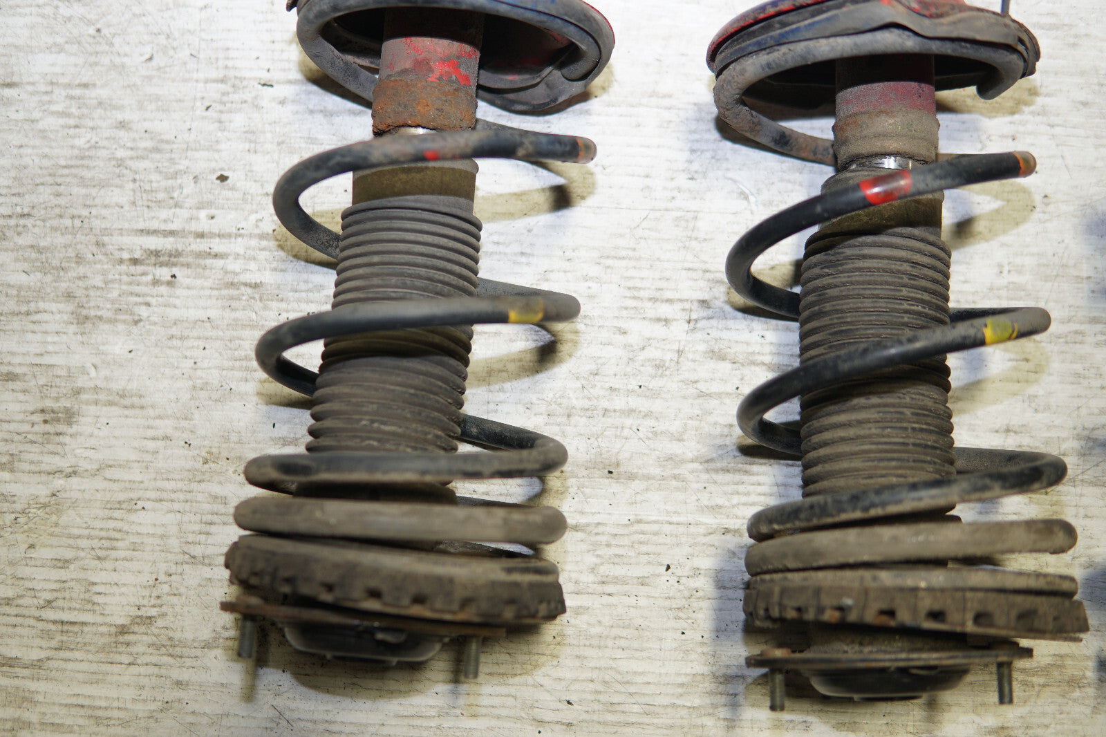 JDM Subaru Impreza WRX STi 5x100 Shocks Coil Springs Struts 2002-2007 V8 V7 V9