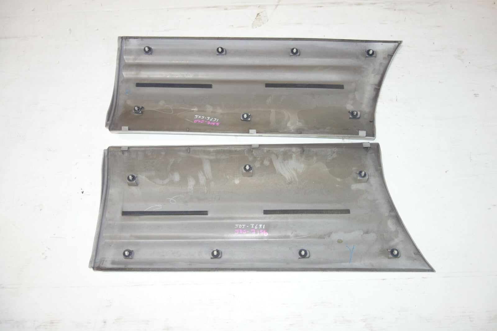 JDM Subaru Forester SF5 OEM Rear Door Moldings Mouldings Trim Panels 2001-2002