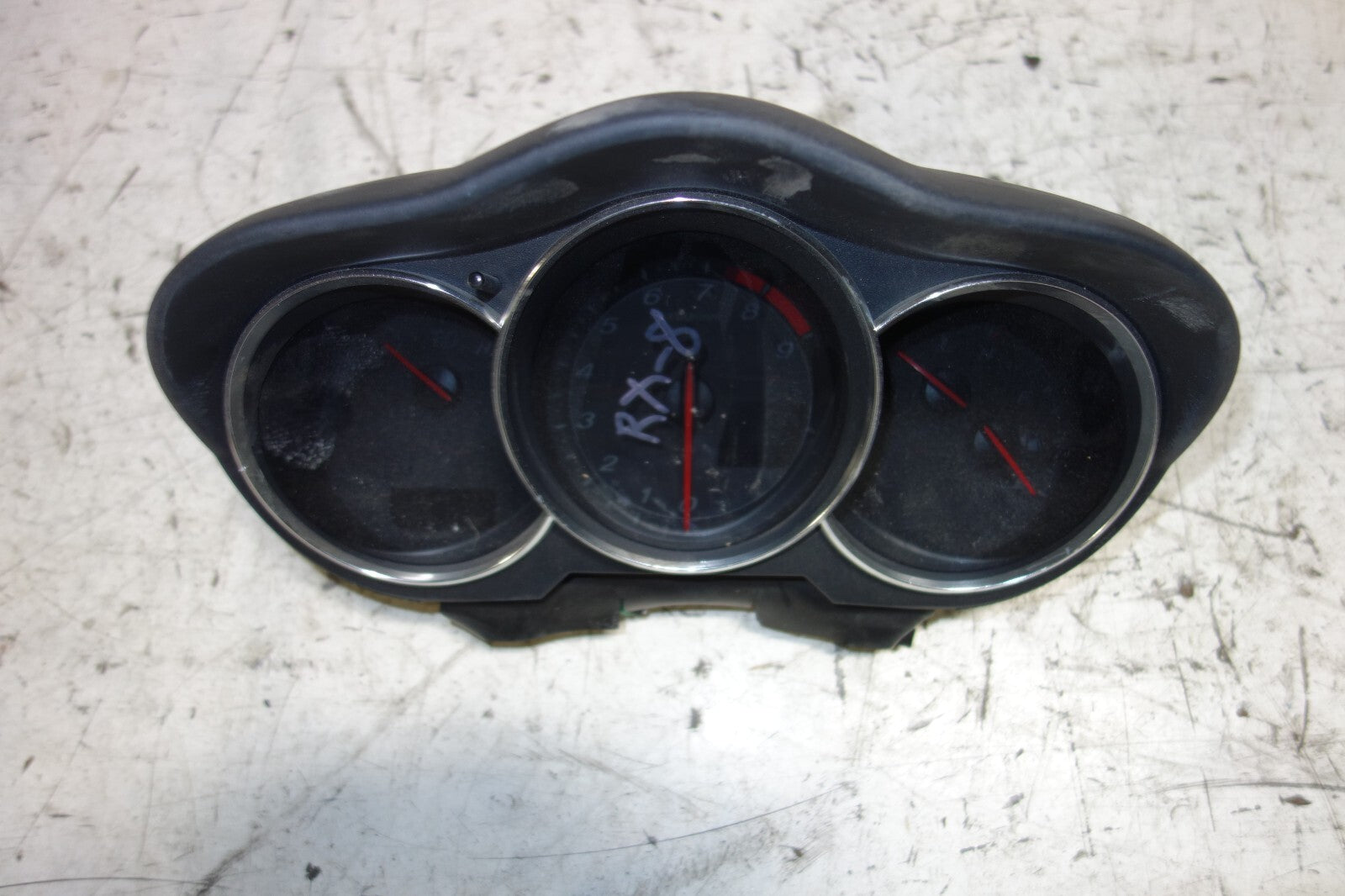 JDM 2004-2008 MAZDA RX-8 RX8 SE3P GAUGE CLUSTER 5 SPEED SPEEDOMETER KM/H