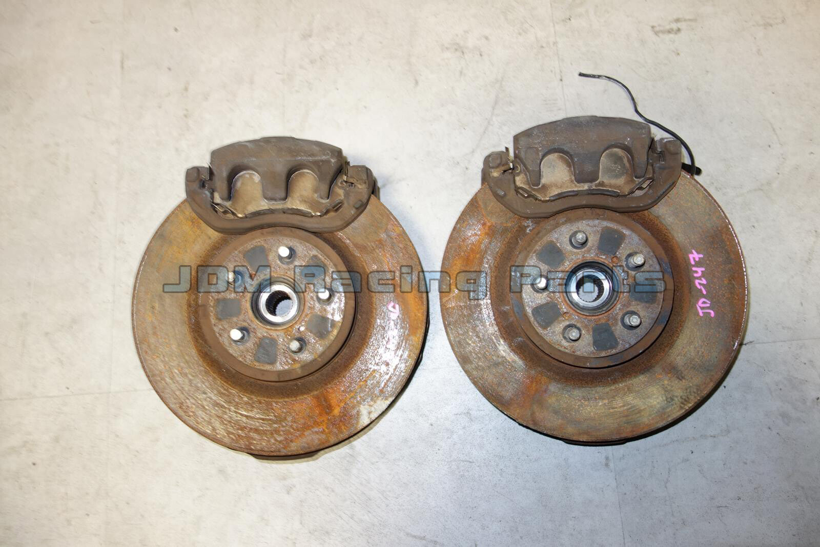JDM Subaru Legacy Spec B Front Wheel Hub Spindle Bearing Calipers 2005-2009