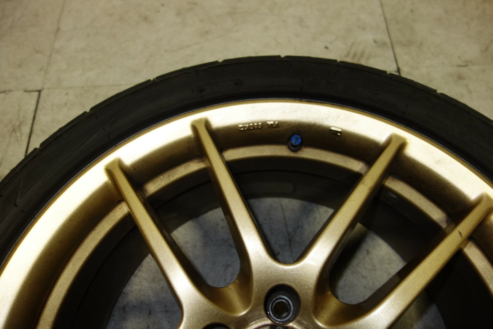 JDM PIAA Rims Wheels Tires 5x100 17x7.5 + 48 Offset Made in Japan Luomoterzo