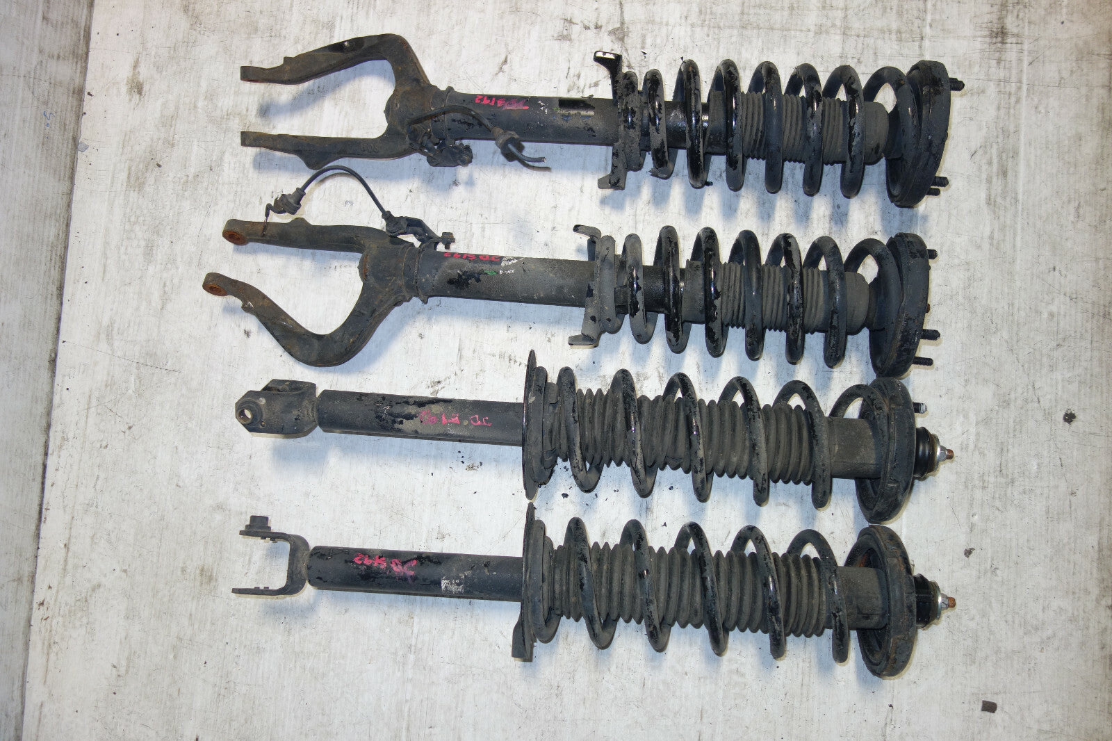 JDM Honda Accord OEM Shocks Coil Springs Struts Suspension 2008-2012 V6 CP3