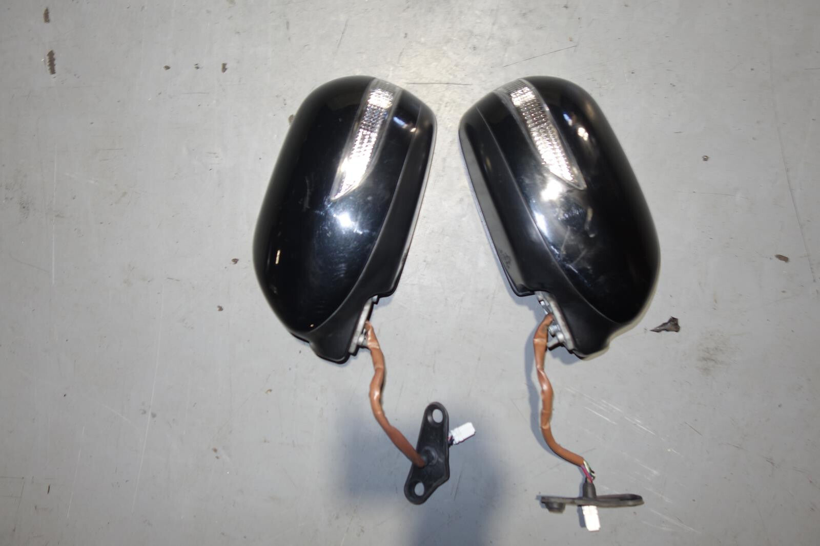 JDM Subaru Impreza WRX STi Mirrors GRB Power Folding Mirrors 2008-2014 OEM