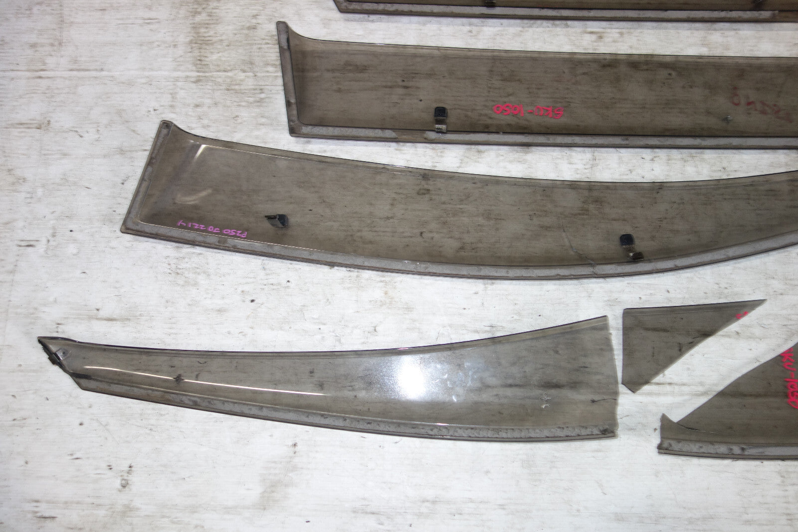 JDM Nissan Murano Genuine Window Visors Rain Guards 2003-2007 OEM