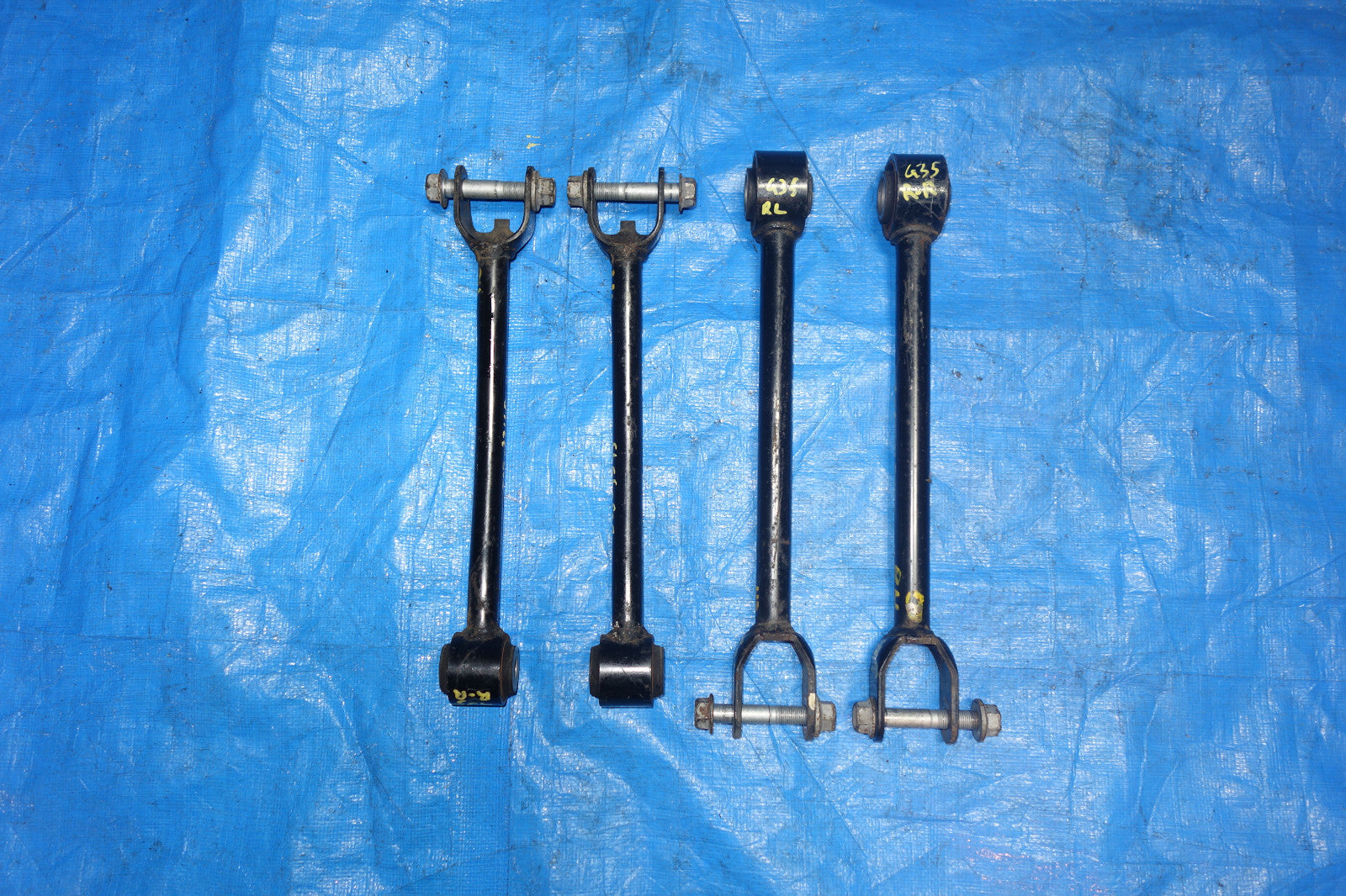 JDM Infiniti G35 OEM Rear Lower Control Arms Transverse Links Set 2003-2006