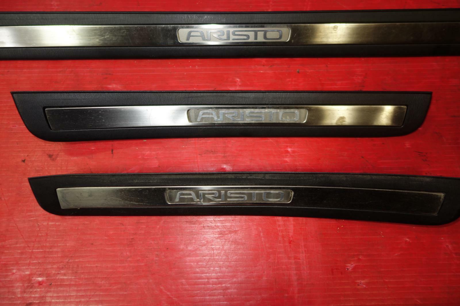 JDM Lexus GS300 GS400 GS430 / Aristo JZS161 OEM Door Sills Plates Steps #6162