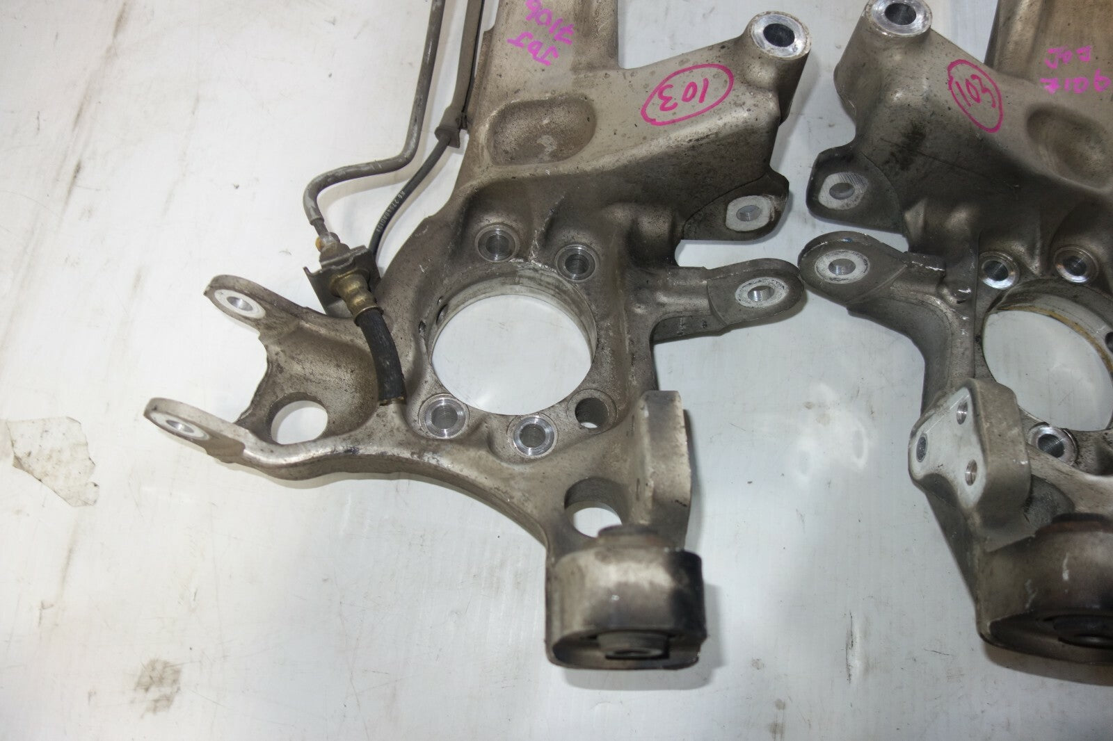 JDM Subaru Legacy Spec B Aluminum Rear Control Arms Trailing Arm 2005-2009 STi