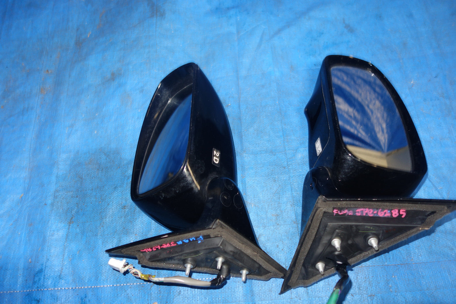 JDM Nissan Fuga Infiniti M35 M45 Power Folding Mirrors with Camera 2006-2010 RHD