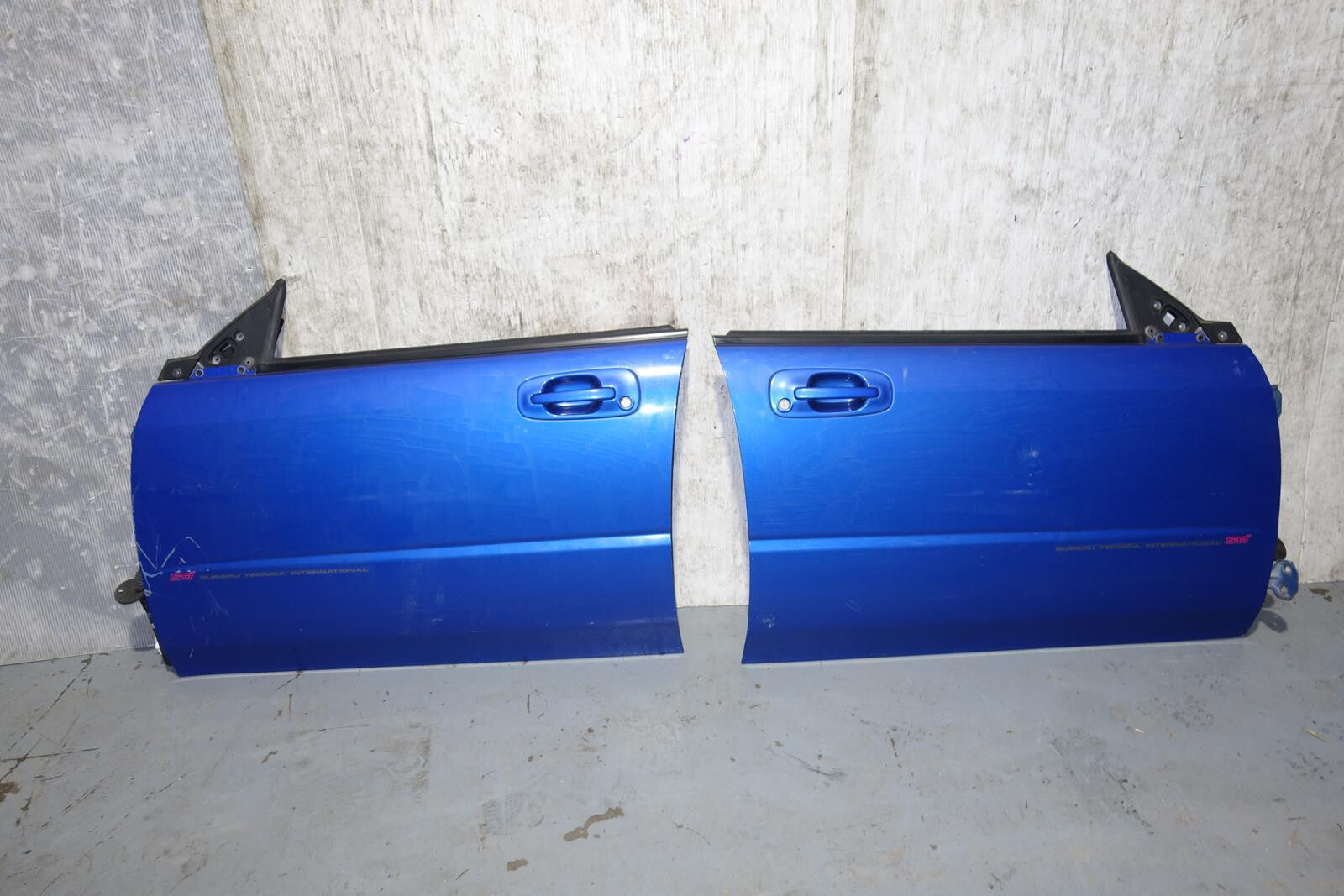 JDM Subaru Impreza WRX STi GDB GD Used OEM Front Doors 2002-2007 Door GG GGB GGA