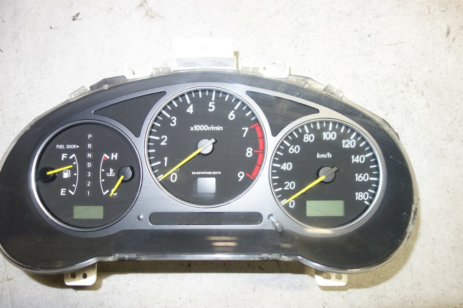 JDM 2002-2003 SUBARU IMPREZA WRX V7 AUTOMATIC GAUGE CLUSTER SPEEDOMETER