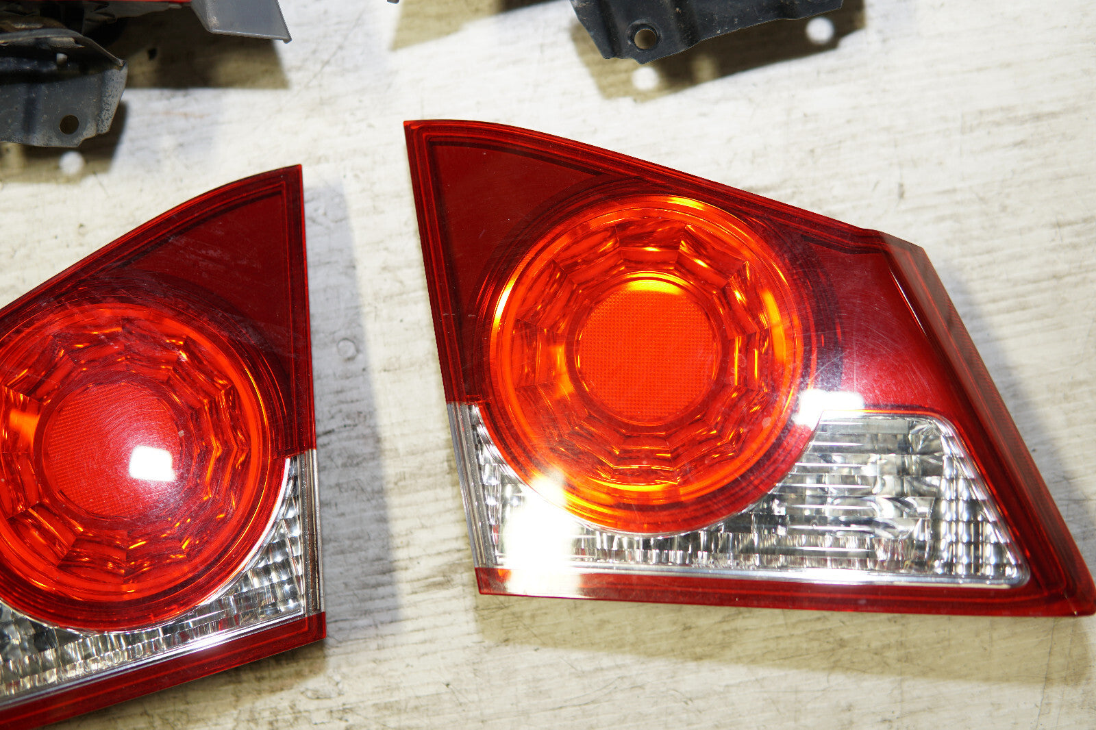JDM Civic Type R Acura CSX Rear Taillights Tail Lamps Trunk Light 2006-2011 OEM