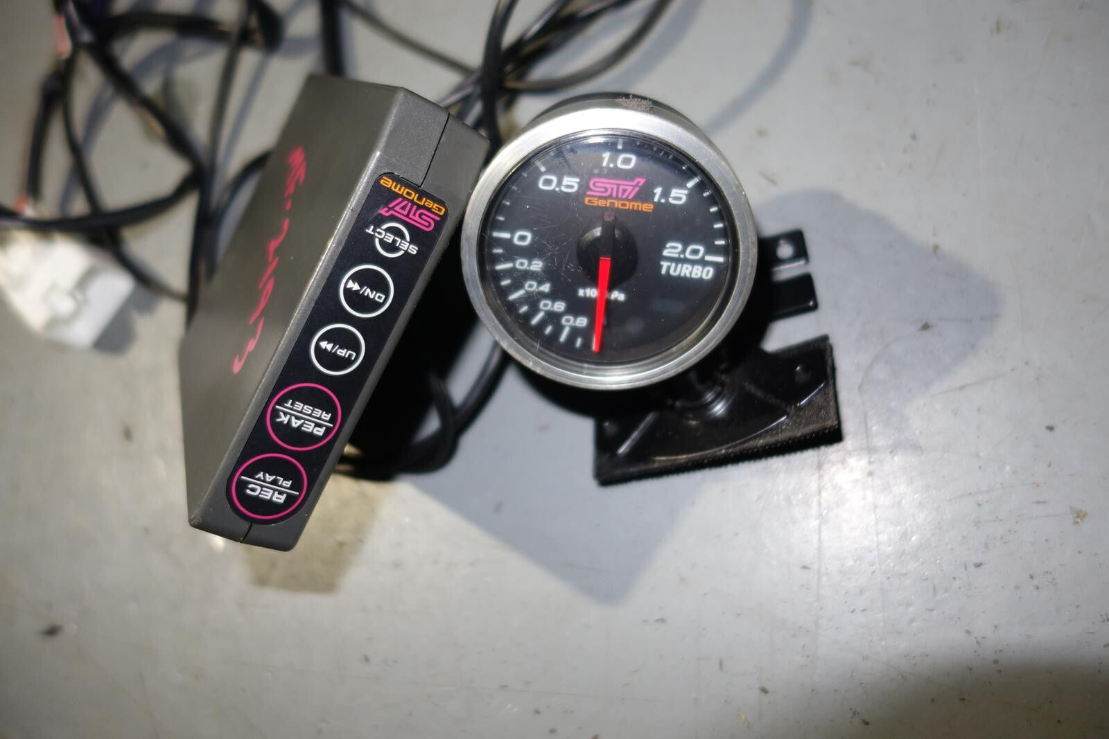 JDM Defi Turbo Boost Gauge Turbo Booster Controller STi Genome Subaru STi