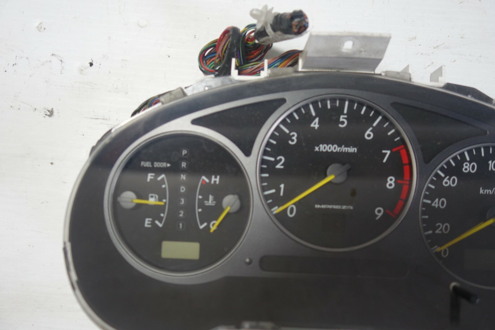 JDM 2002-2003 SUBARU IMPREZA WRX V7 AUTOMATIC GAUGE CLUSTER SPEEDOMETER