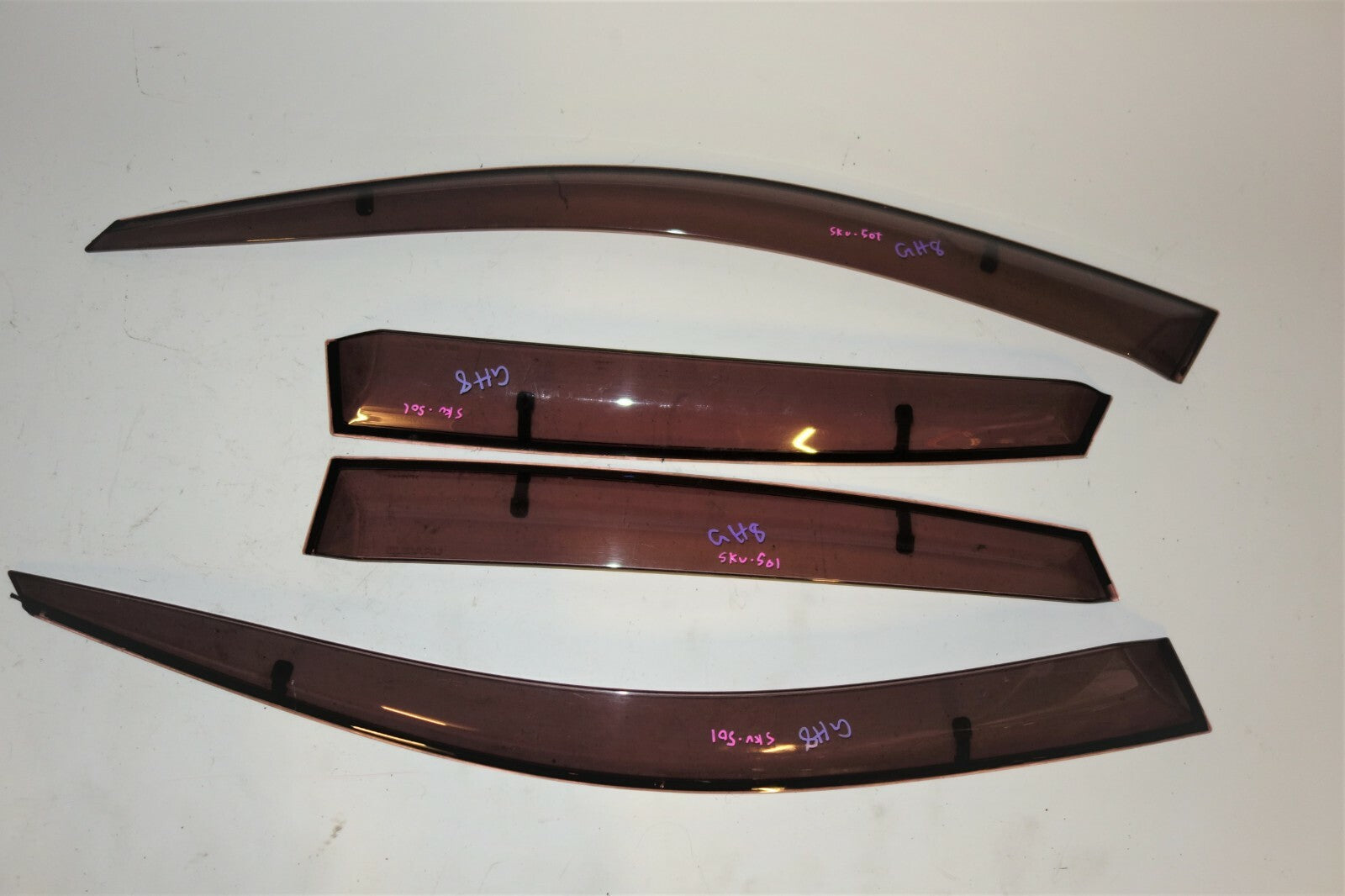 Subaru Impreza WRX STi Wagon Window Visors Rain Guards JDM Rare 2008-2014