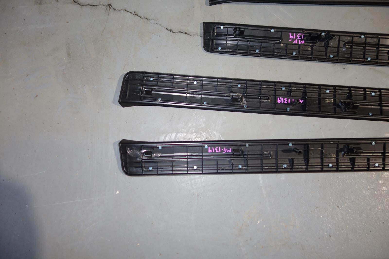 2005-2008 Acura RL MODULO Door Sills Scuffs Kick Plates Honda Legend KB1 JDM