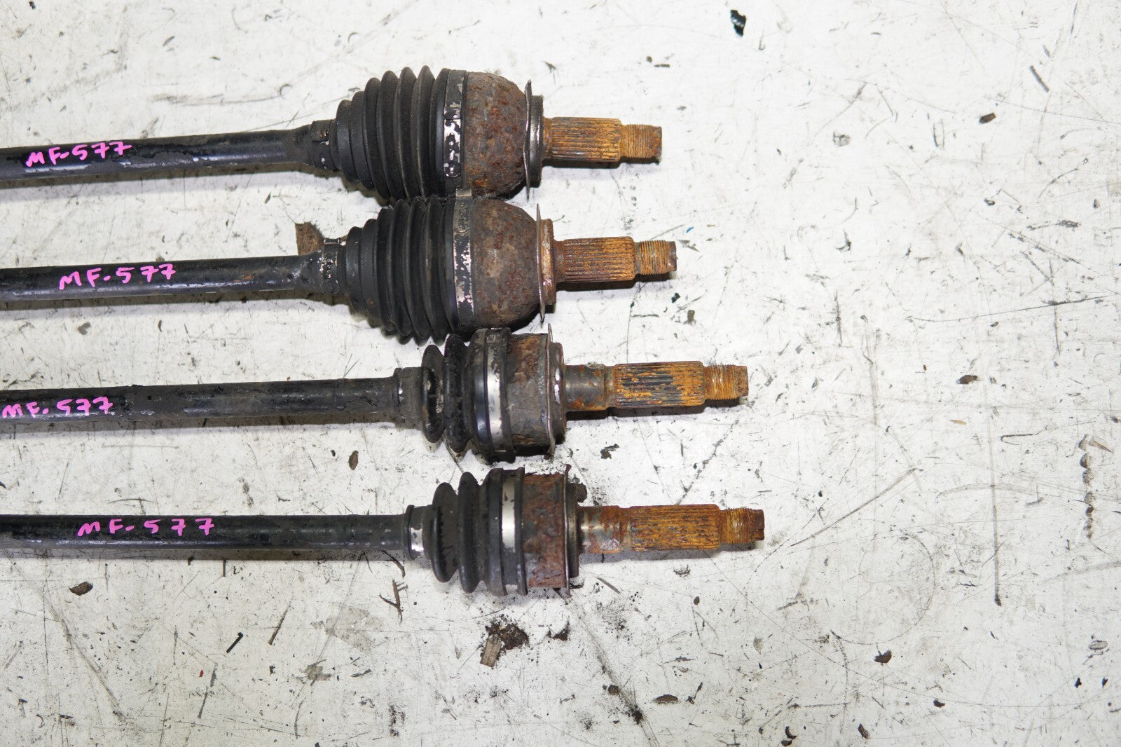 JDM 2005-2009 Subaru Legacy Front & Rear CV Axles Drive Shafts Axle 2005-2009