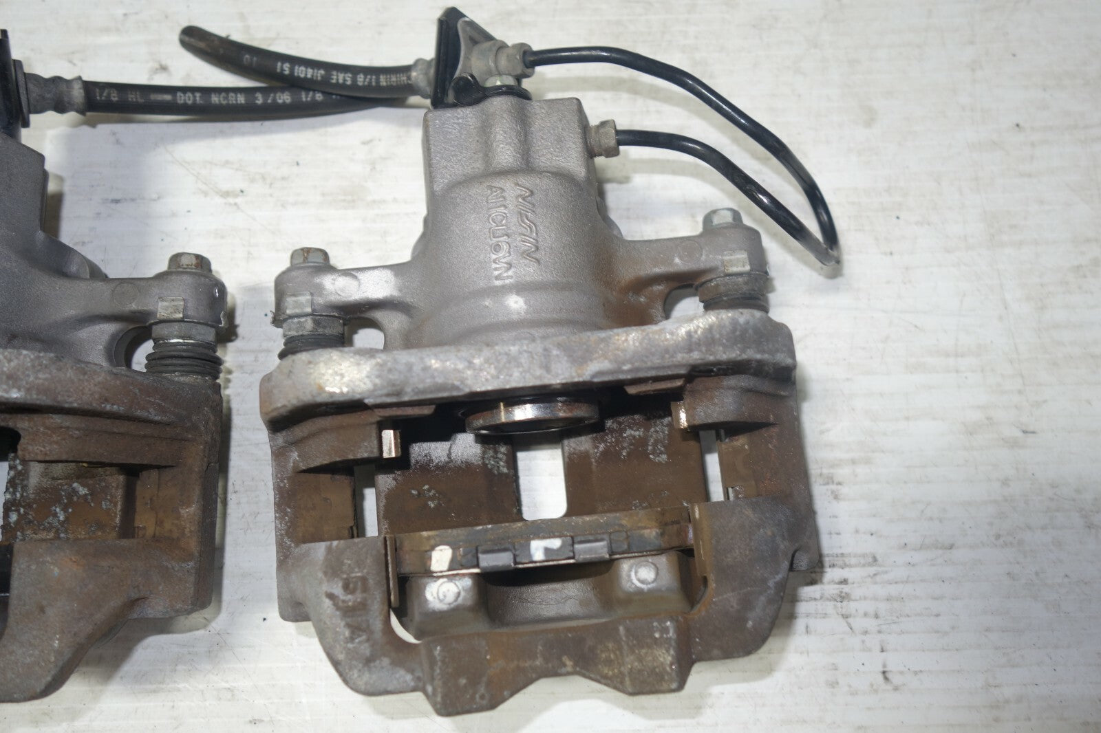 JDM 2005-2012 ACURA RL 3.5L OEM REAR BRAKE CALIPERS GENUINE KB1 ORIGINAL