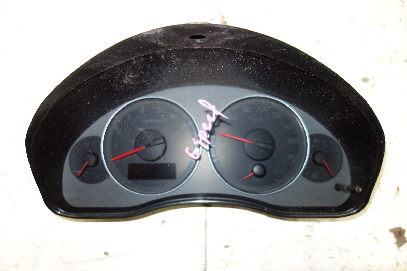 JDM Subaru Legacy Gauge Cluster Speedometer 6-Speed 2005-2009