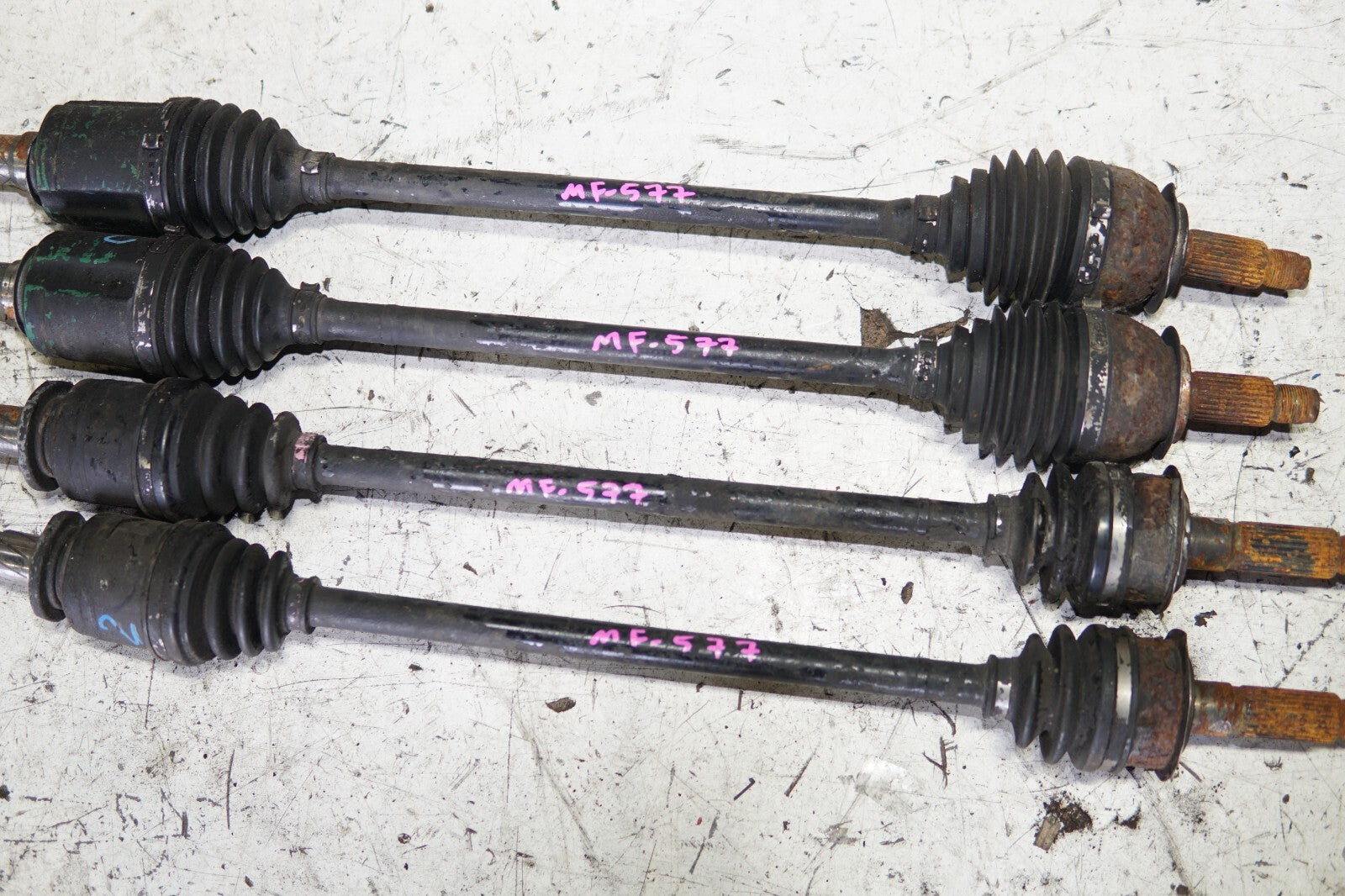 JDM 2005-2009 Subaru Legacy Front & Rear CV Axles Drive Shafts Axle 2005-2009