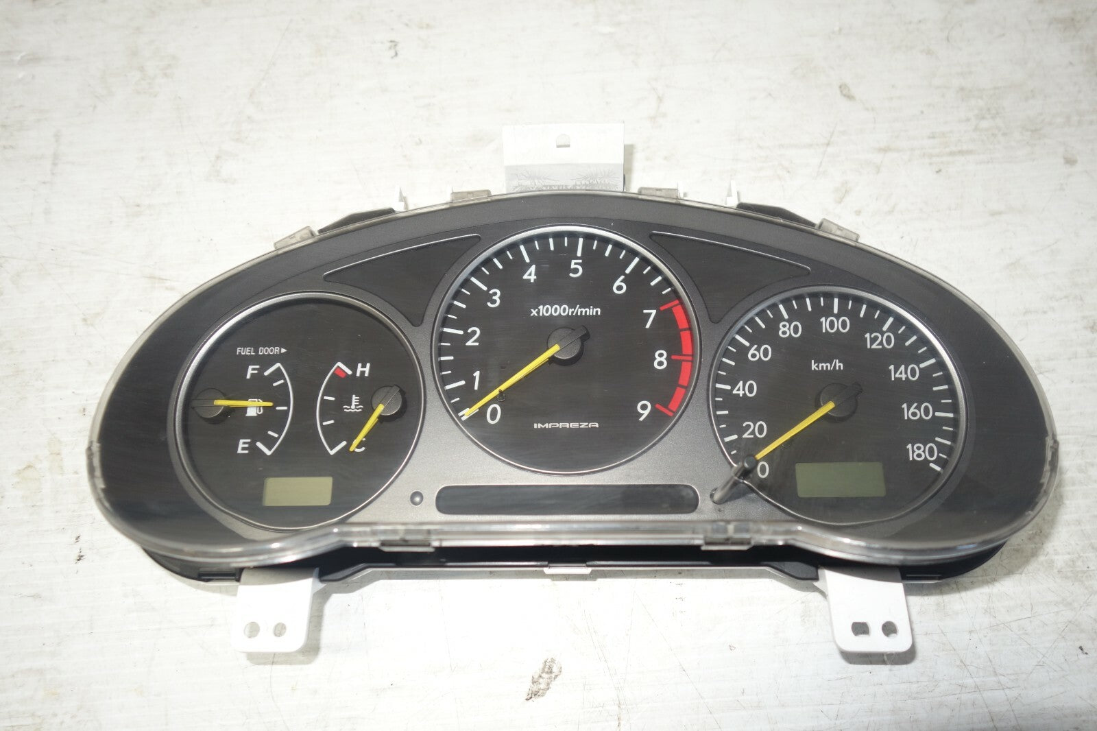 JDM 02-03 SUBARU IMPREZA WRX VERSION 7 MANUAL GAUGE CLUSTER SPEEDOMETER M-349