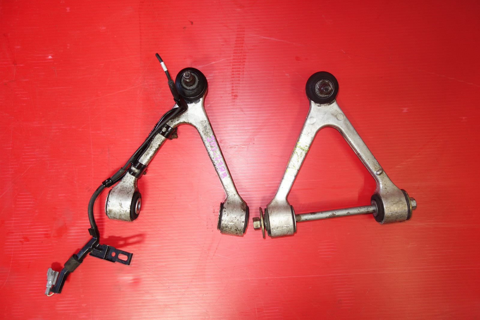JDM Toyota Supra MK4 OEM Front Upper Control Arms Ball Joints JZA80 1993-1998