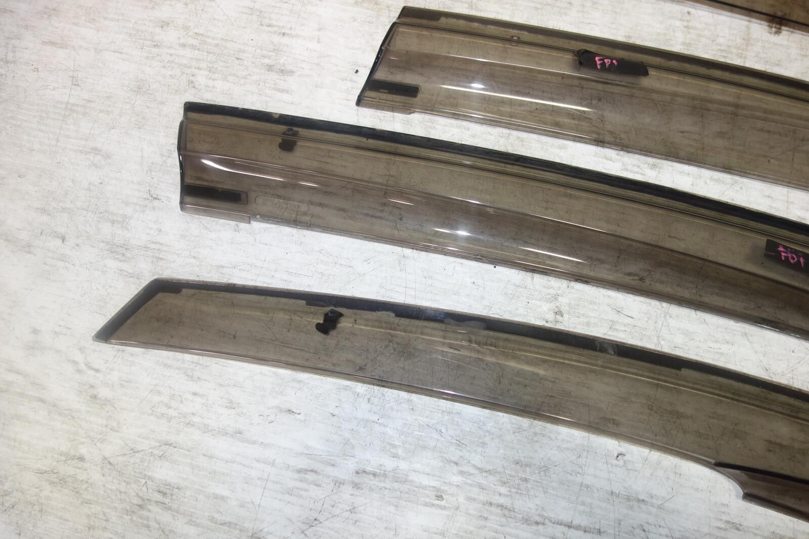 JDM Acura CSX /Civic 4-door FD2 Window Visors Rain Guards Mugen OEM 2006-2011