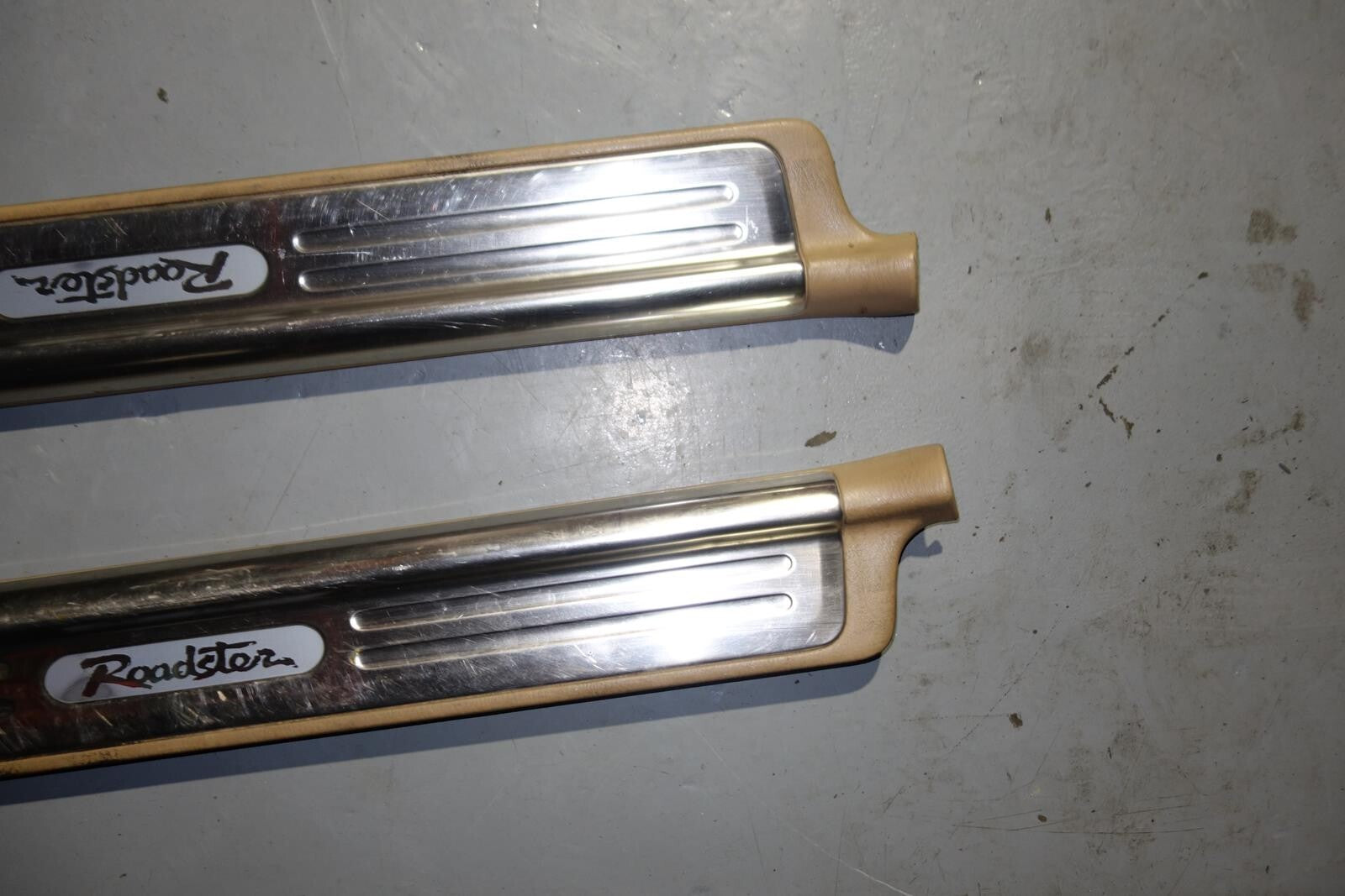 JDM 1998-2005 MAZDA MIATA ROADSTER NB8C DOOR SILL SCUFF KICK PLATE SET OEM