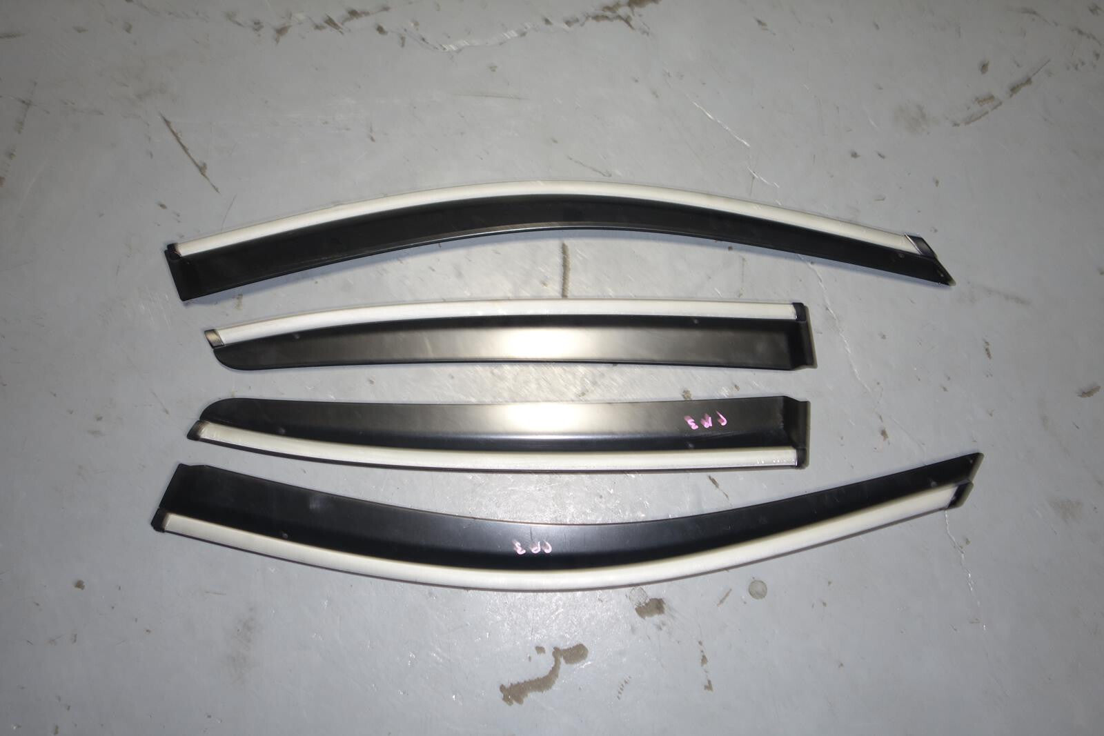 JDM Honda Accord Window Visors Rain Guards 2008 2009 210 2011 2012 CP3 Sedan