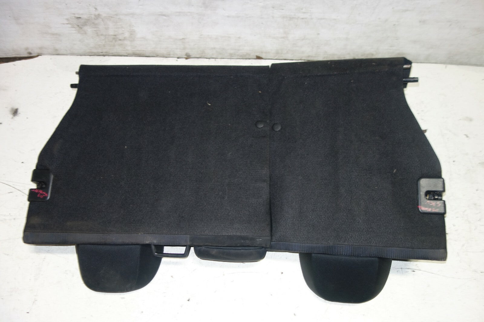 Subaru Forester Rear Upper Seat Bench Cushion Head Rests Black SH5 2009-2013