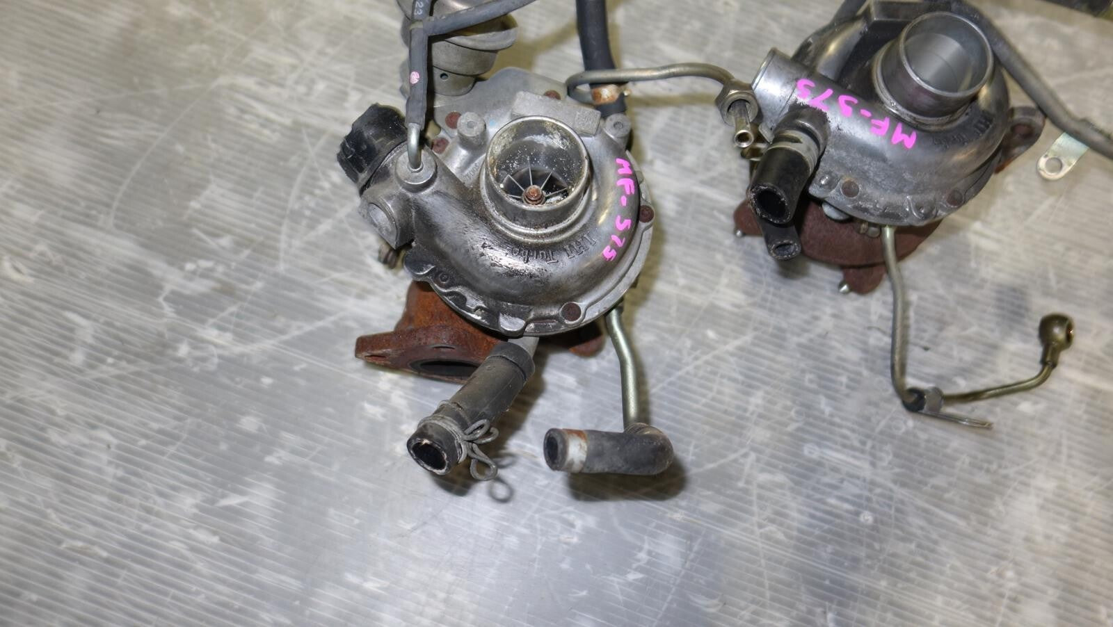 JDM Subaru Legacy VF31 VF32 OEM Turbo Chargers Twin Turbo EJ206 EJ208 2000-2004