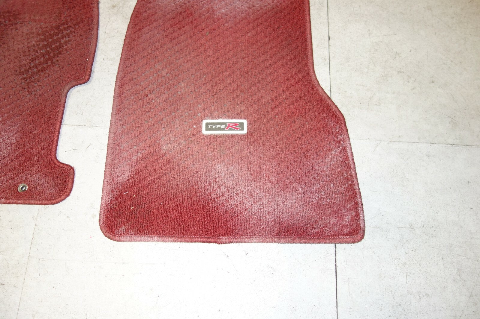 JDM Honda Civic Type R EP3 Red Floor Mats K20a Type R CTR RHD 2001-2005