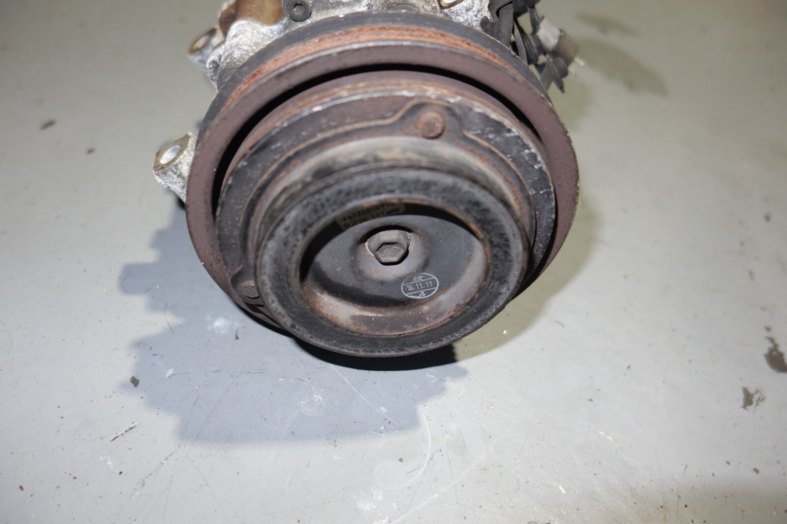 JDM SUBARU LEGACY B4 TWIN TURBO AC COMPRESSOR EJ208 EJ206 AIR A/C Clutch 2000-04