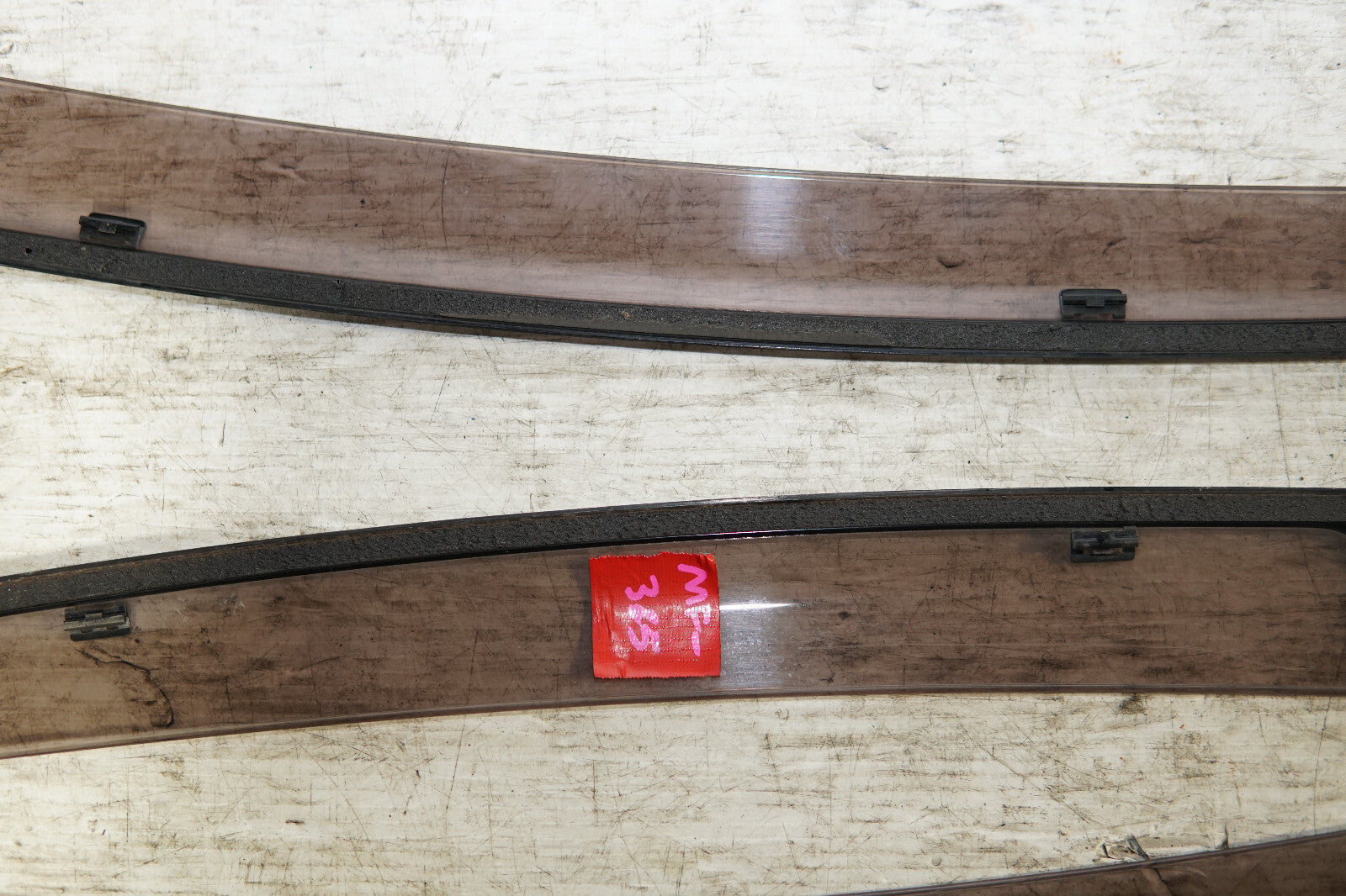 JDM Toyota Prius Window Visors RainGuards Left & Right 2010-2015 ZVW30 Japan