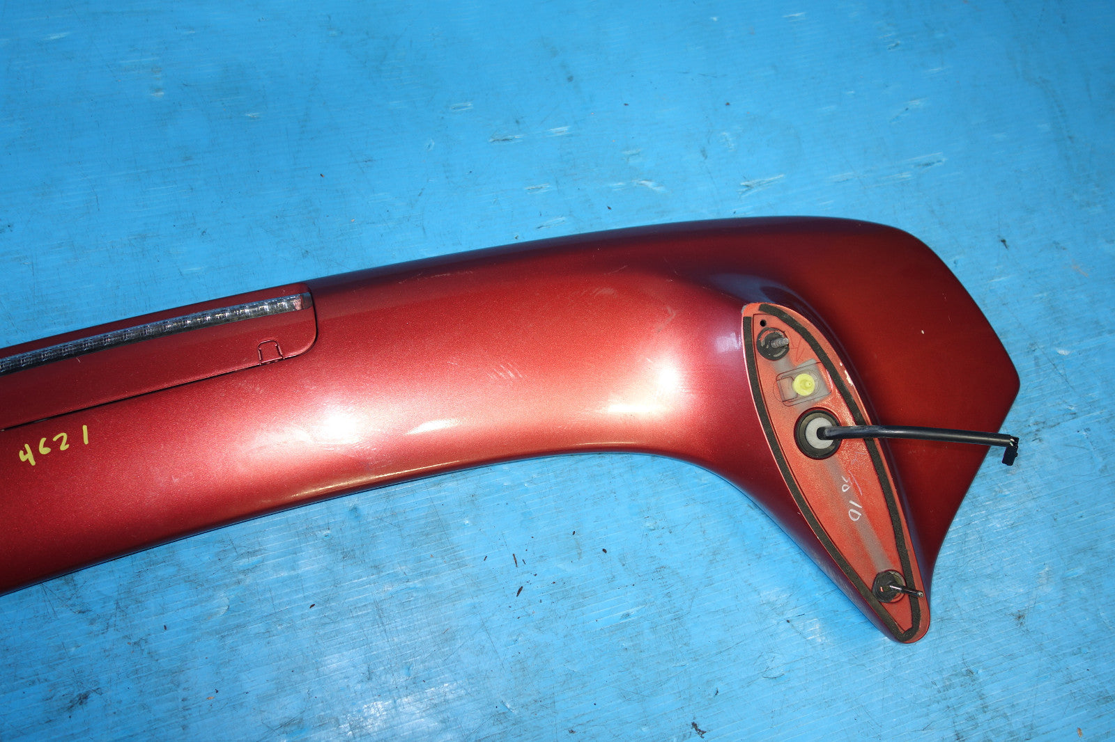 JDM Impreza OEM Stock Rear Spoiler Wing & Brake Light Sedan Orange GDA 2002-2007