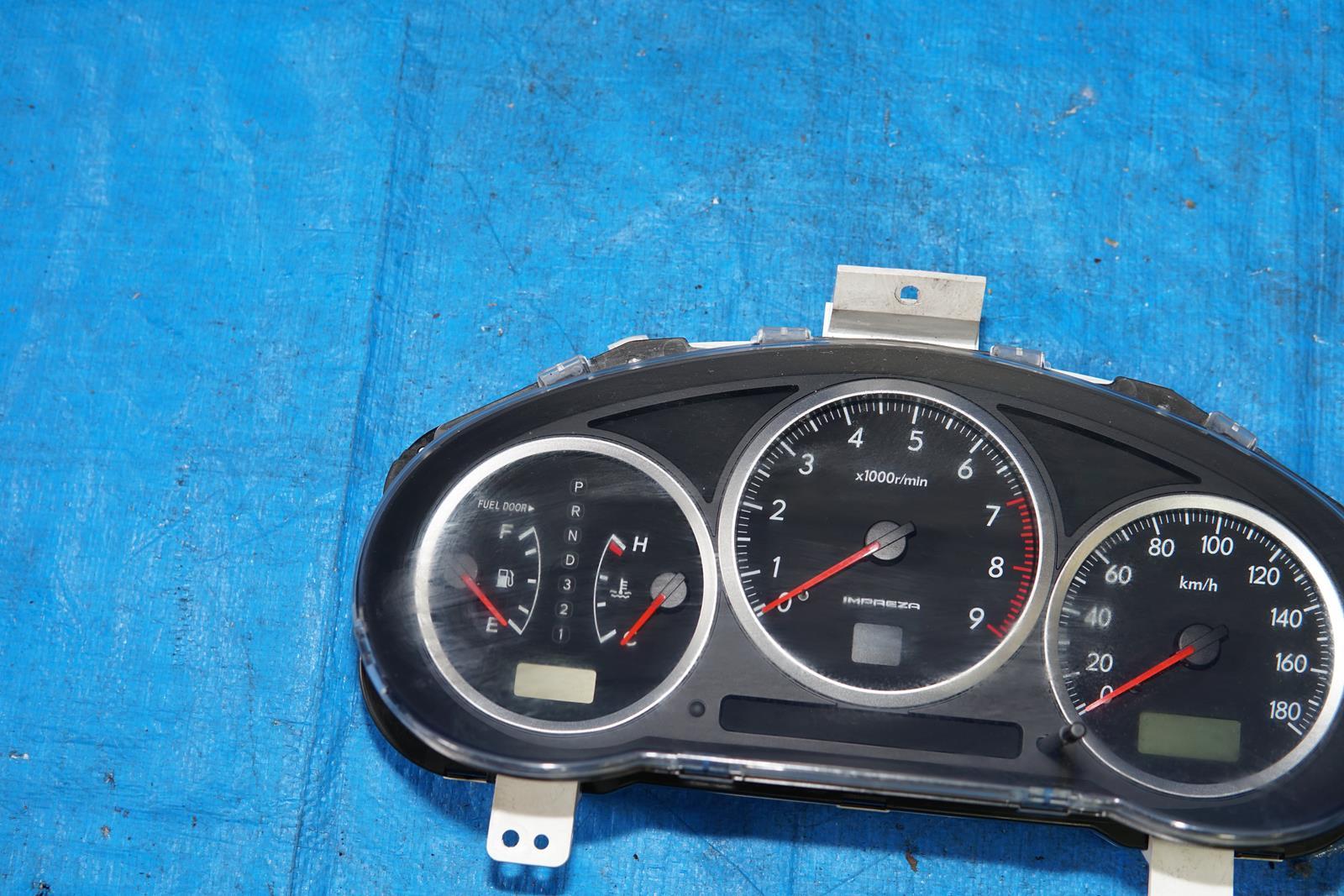 JDM Subaru Impreza WRX Gauge Cluster Speedometer 2004-2005 Automatic Version 8