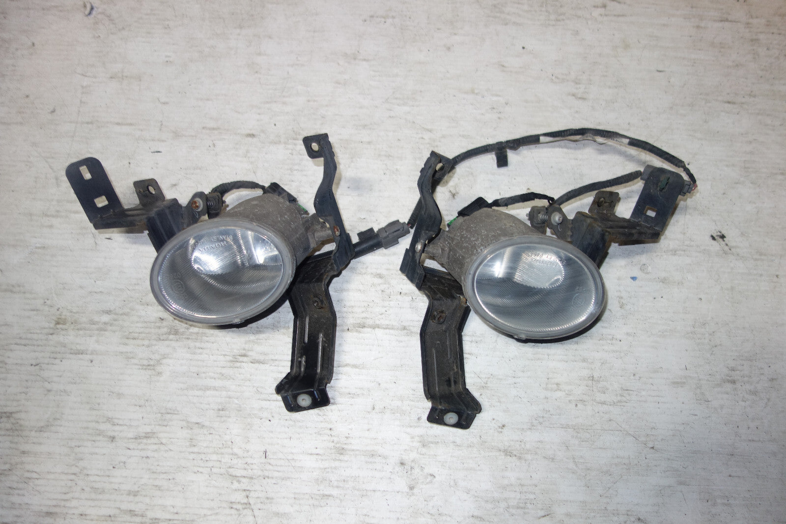 JDM Acura RL Fog Lights Driving Lamps 2005-2008 All Models OEM Stanley