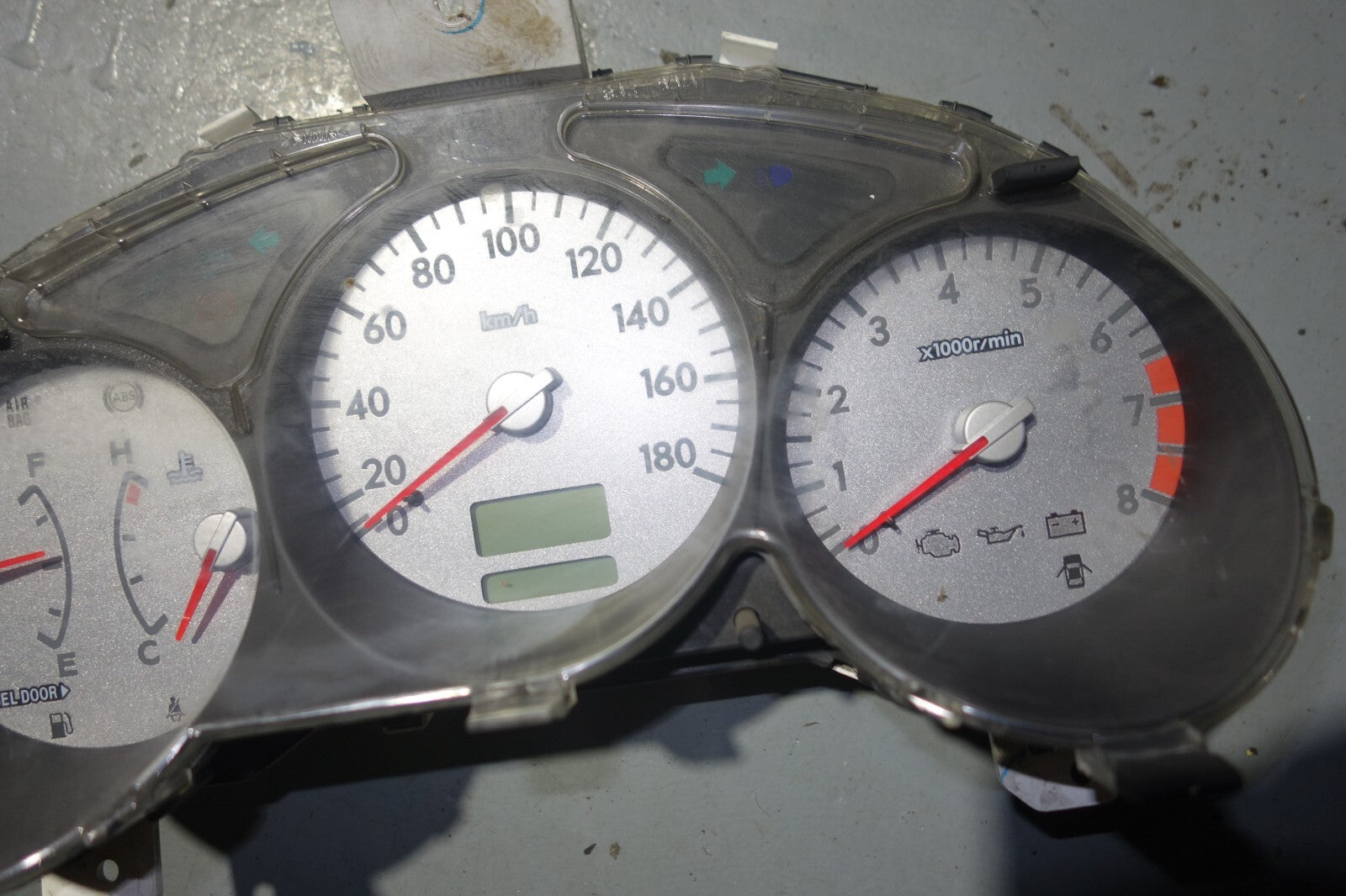 JDM SUBARU FORESTER SG5 MANUAL 5 SPEED GAUGE CLUSTER SPEEDOMETER 2003-2008