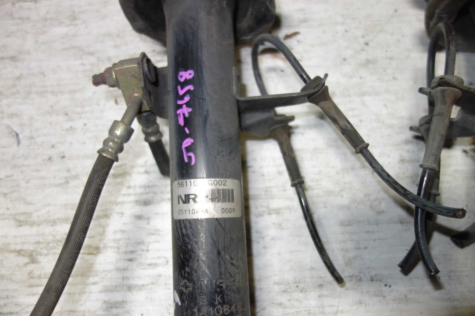 JDM GENUINE INFINITI FUGA OEM FRONT SHOCKS STRUTS SUSPENSION 2006-2010