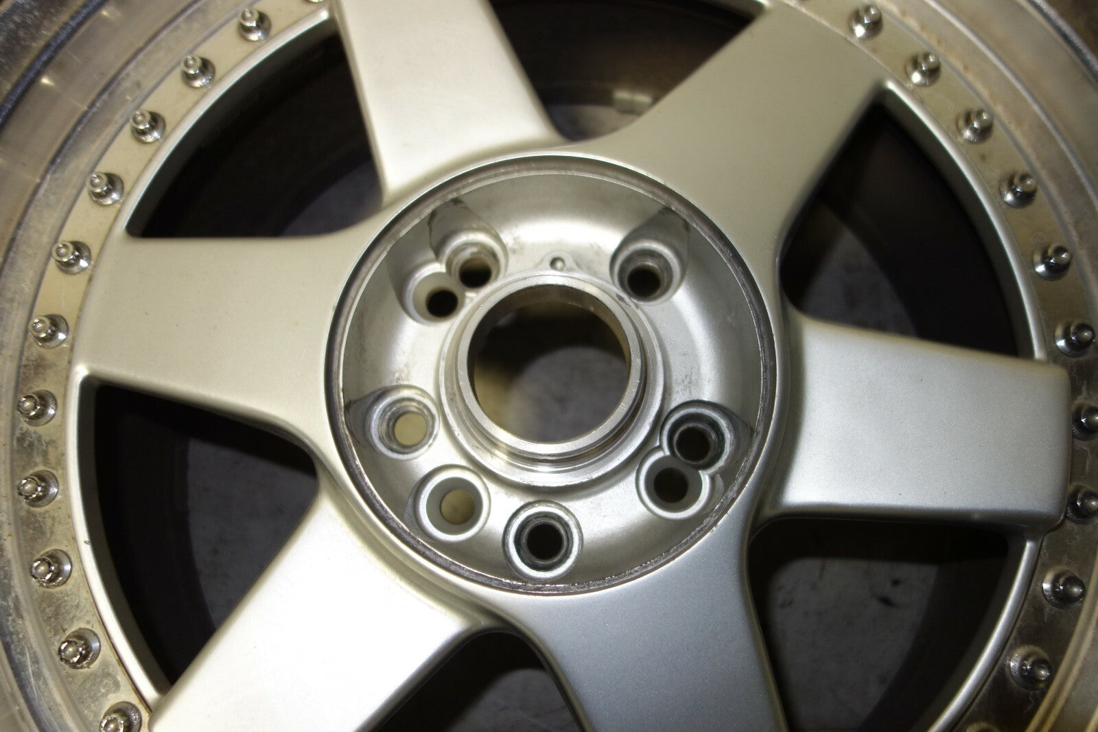 JDM Linea Sport Rim Single Tire 5x114.3 17x8 + 45 Offset Used Japan Mags