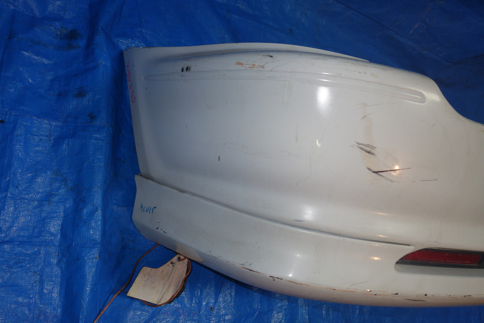 JDM Lexus RX300 MCU15 OEM Rear Bumper Cover & TRD Rear Lip Spoiler 1999-2003
