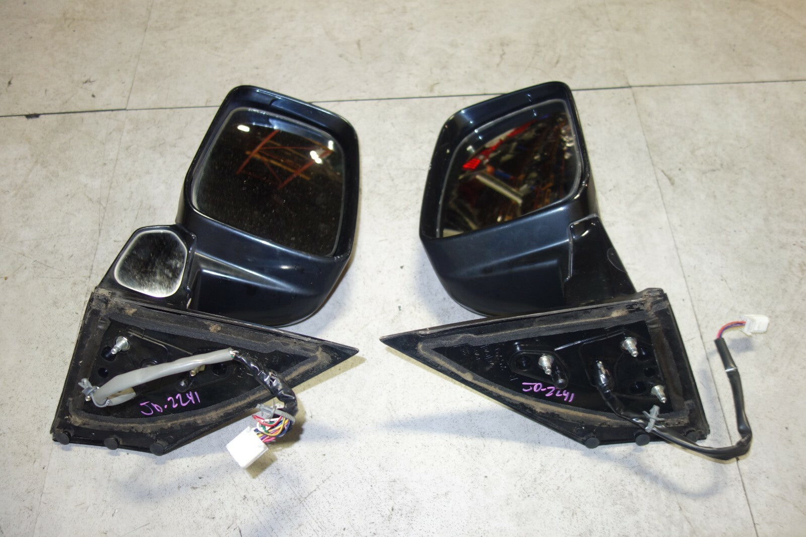JDM Nissan Murano Power Folding Mirrors 2003-2007 PZ50 Orange Japan