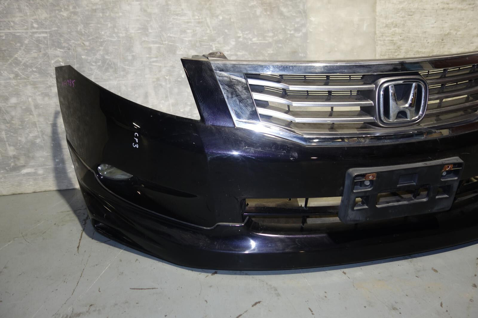 JDM 2008-2012 Honda Accord Inspire CP3 OEM Bumper Mugen Lip Side Skirts 4-Door