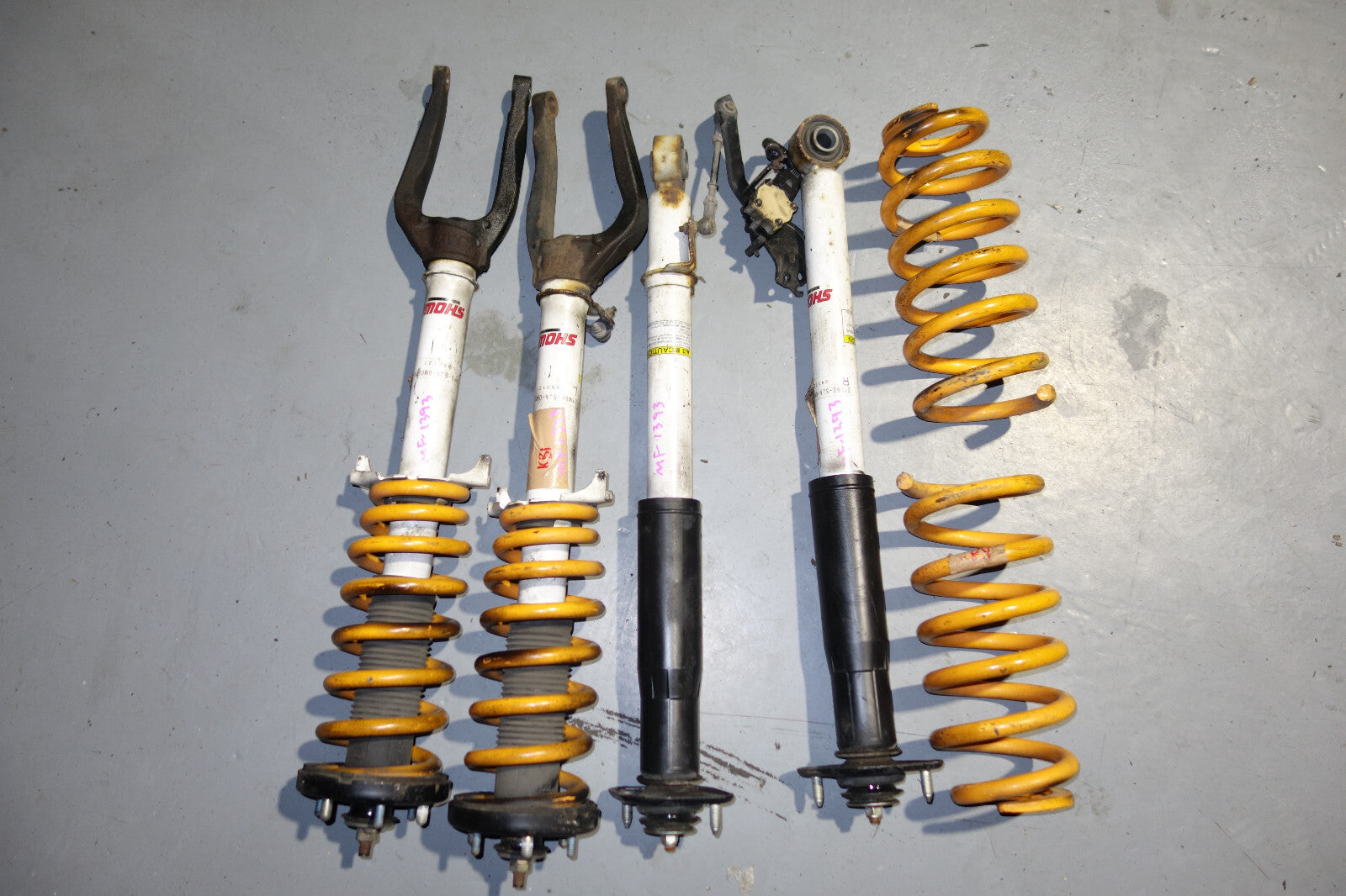 JDM Acura RL KB1 Showa Doov Shocks Struts Springs Suspension Front & Rear 05-08