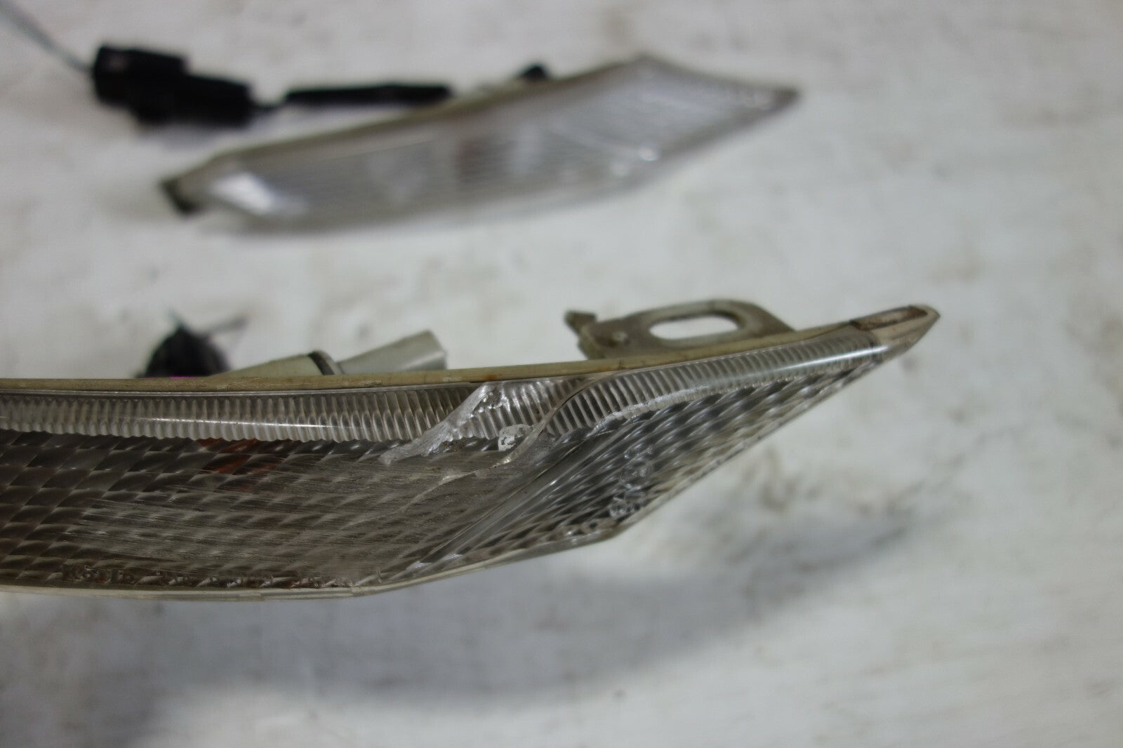 Mazda RX8 RX-8 SE3P OEM Corner Lights Lamps Clear Pair