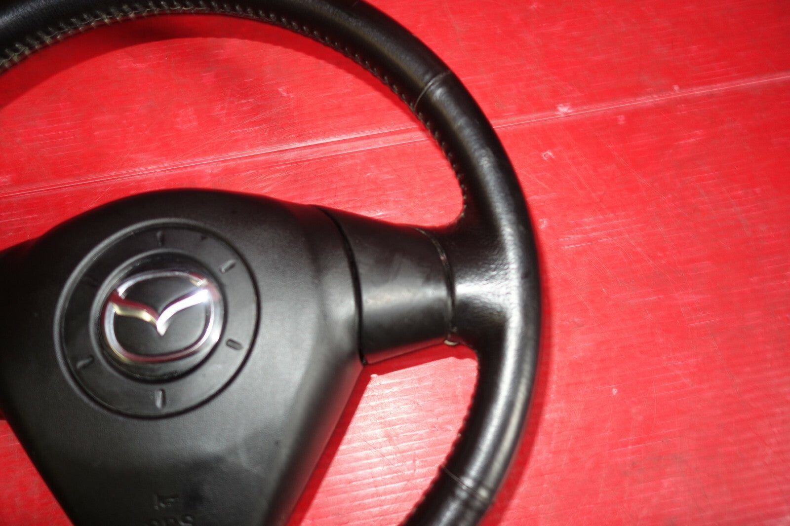 JDM Mazda RX8 Steering Wheel & Hub Original OEM JAPAN 2004-2008 #6251
